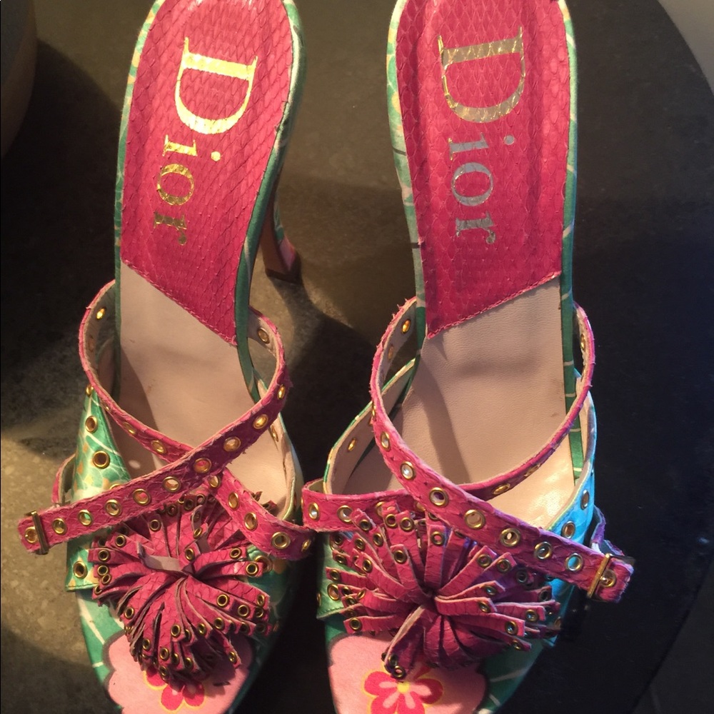 New Christian Dior summer platform sandals